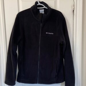 Columbia Black Full-Zip Fleece Jacket